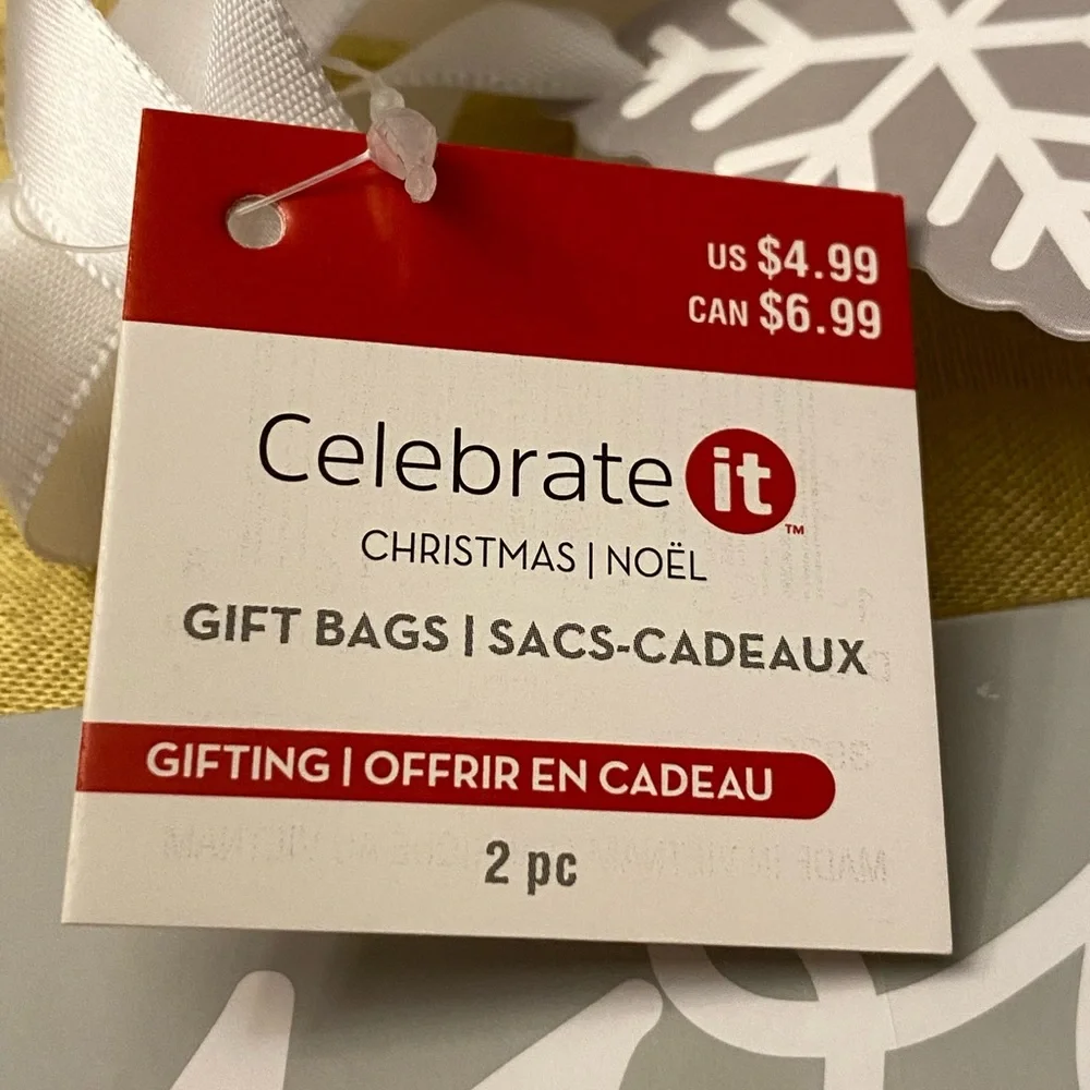 Christmas Holiday Bags and Tags